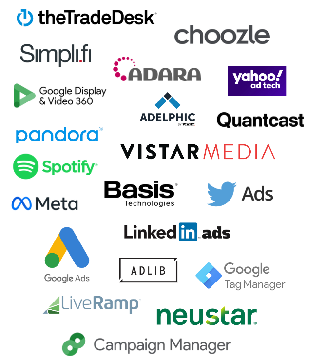 Adtech platform expertise