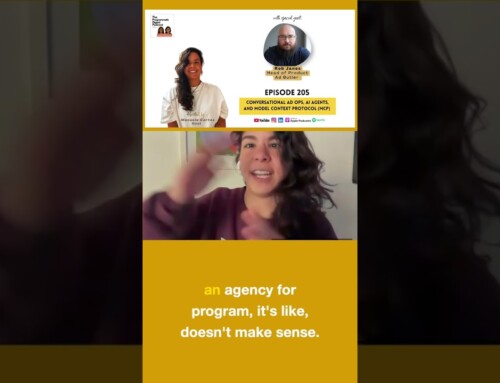 Episode 205, Manuela Cortes interviews Rob Butler on Agentic Ad Ops & Media Buying